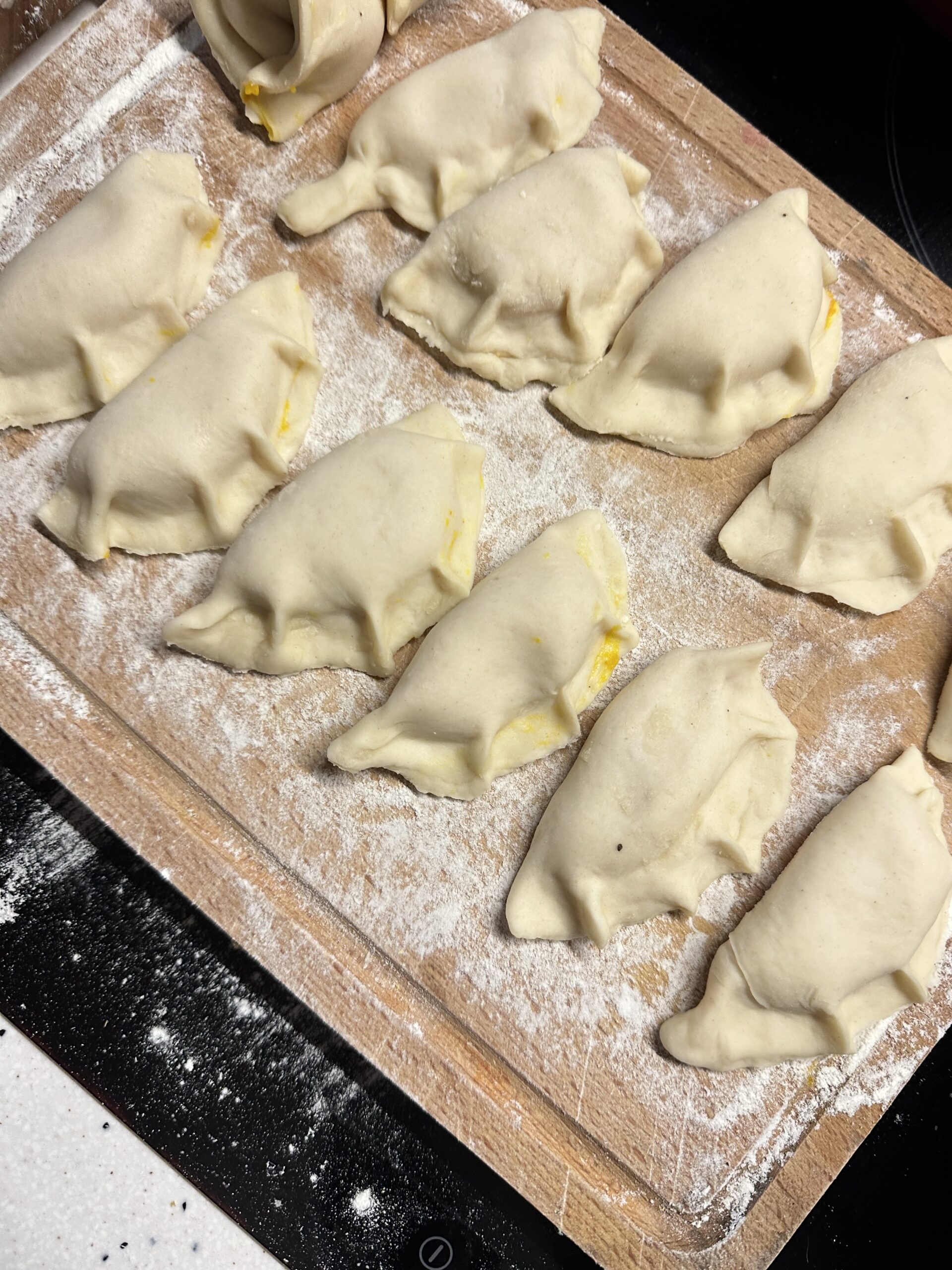 Pierogi z dynią i gorgonzolą