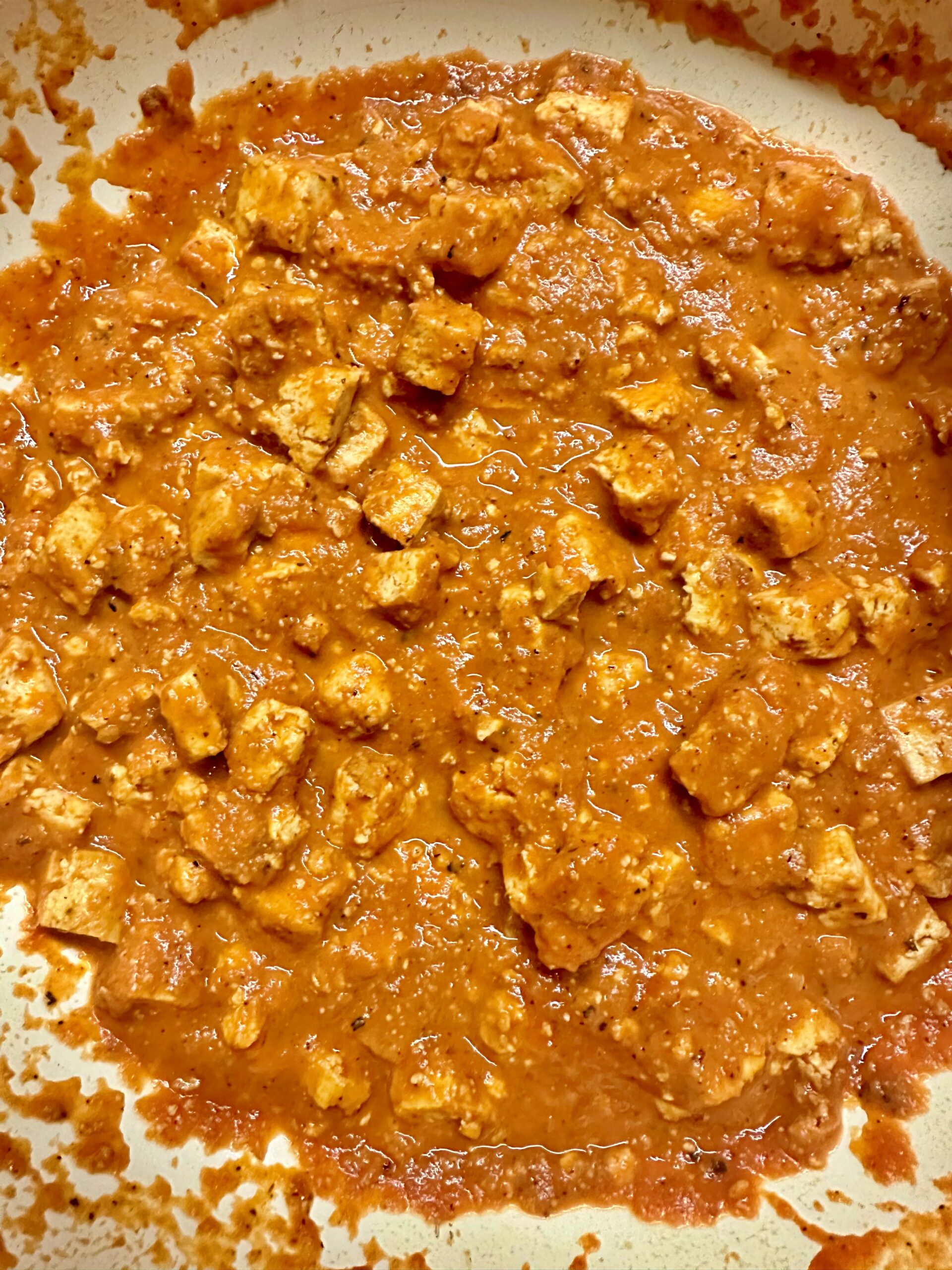 Tofu tandori masala
